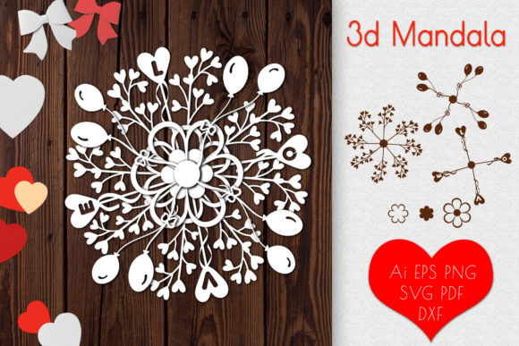 3D Mandala Love: 6 Layers of Editorial Impact