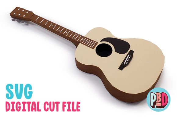 Acoustic Guitar 3D Papercraft: A Designer’s Review
