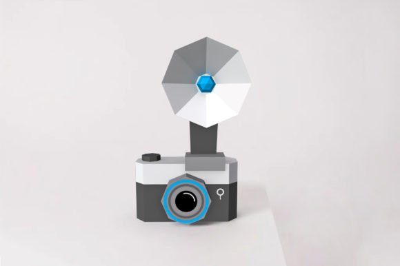 DIY Vintage Camera Favor - 3D SVG and Shapes Review