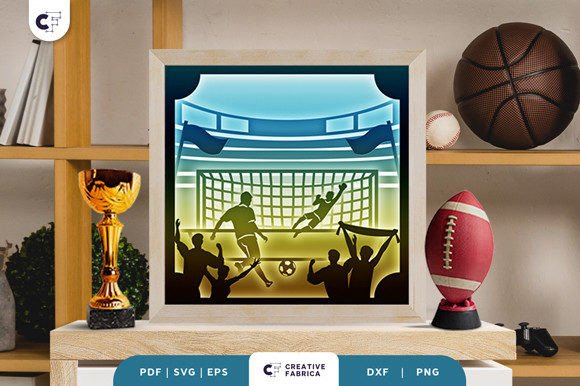 Football 3D Shadow Box Paper Cut: A Brand Designer’s Review