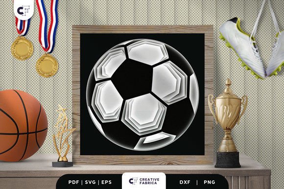 Football Ball 3D Shadow Box Review for Sports Branding