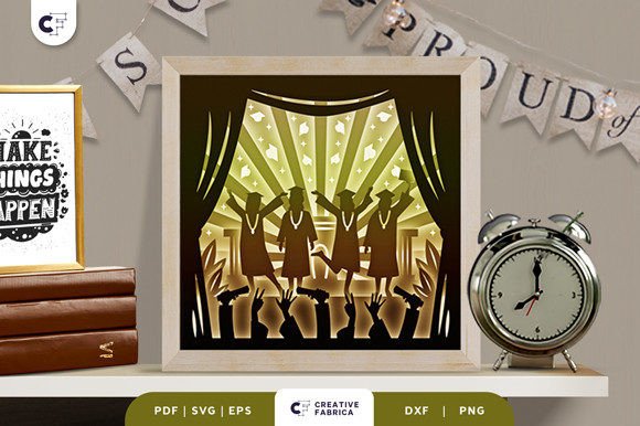Graduation Girls Celebration 3D Papercut: A Publisher’s Review