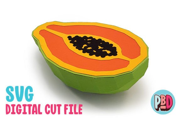 Papaya 3D Papercraft: A Brand Designer’s Review of This Shapes 3D SVG