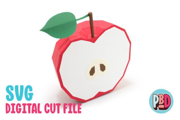 Sliced Apple 3D Papercraft Embroidery Review